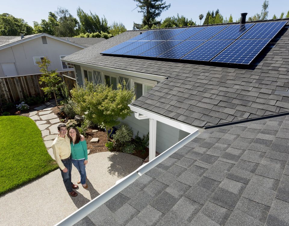 Residential Home Solar Energy Panel Cleaning Service