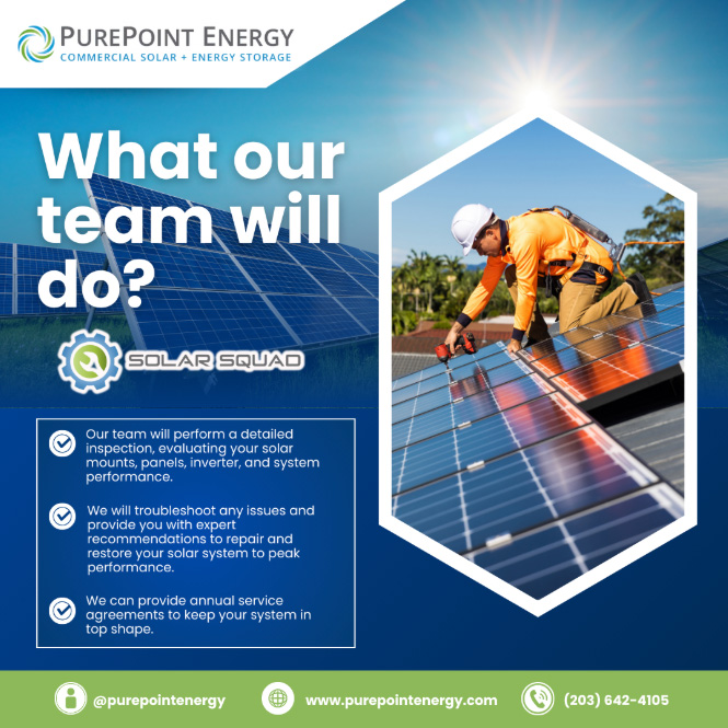 purepoint service banner. solar panel cleaning solar panel repair, Solar panel maintenance, solar power