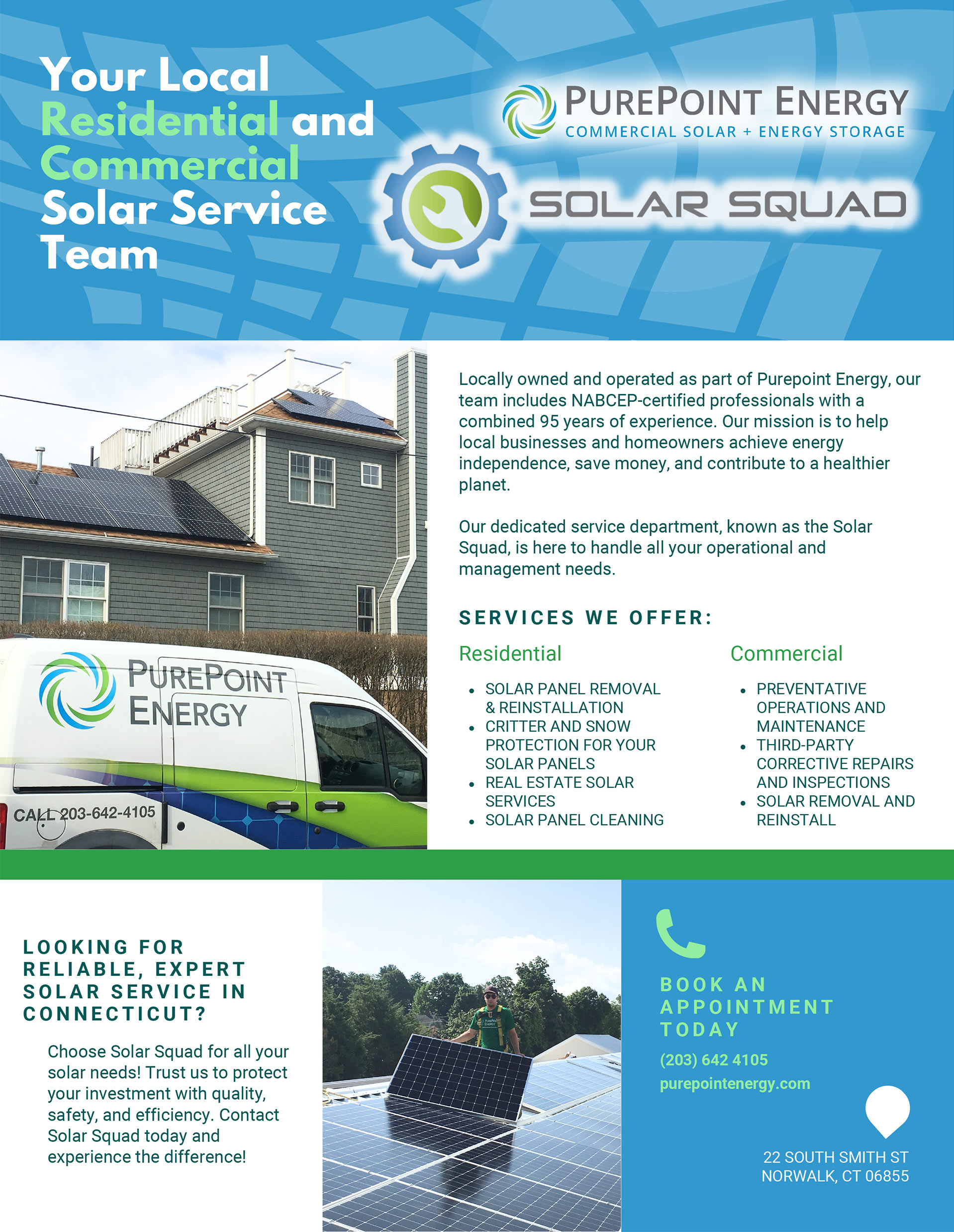 Solar Squad One Page Flyer (2) - Solar Panel Cleaning, solar panel repair, Solar panel maintenance, solar power